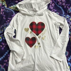 Joyful long sleeve hooded t-shirt